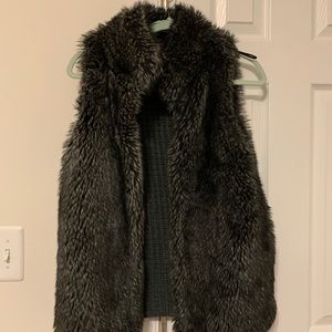 Zara Faux Fur Vest